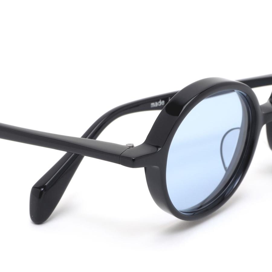 エフェクター サングラス bend BKBL 45 EFFECTOR ベンド 黒縁 くろぶち ライトブルー made in Japan 日本製_4