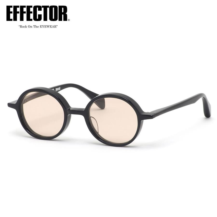 エフェクター サングラス bend BKBR 45 EFFECTOR ベンド 黒縁 くろぶち ライトブラウン made in Japan 日本製