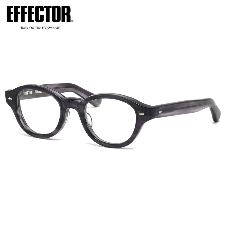 EFFECTOR エフェクター メガネ(メーカー仕様レンズ付) BRIDGE GY 49