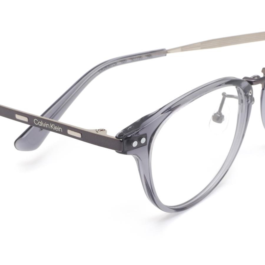 CK   カルバンクライン 眼鏡 メガネ フレーム サングラス CK24567LB-020-50 度付可　クリアグレー リビジョン製レンズでお好きなサングラス作成可能 Calvin Klein（カルバン・クライン） メガネ CK24567LB 020 50 Calvin