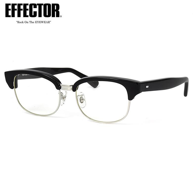 EFFECTOR エフェクター メガネ delay2 BK 50サイズ : メガネ