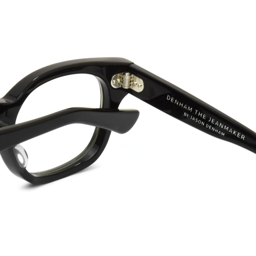 エフェクター DENHAM 1 BK 51サイズ クリア サングラス EFFECTOR × DENHAM THE JEANMAKER デンハム 日本製｜thats-net｜06