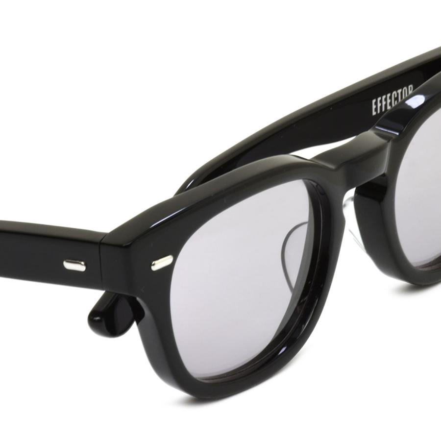 EFFECTOR x DENHAM DENHAM1 エフェクター　サングラス DENHAM × EFFECTOR DENHAM1 WELLINGTON BK/グレー | メガネ