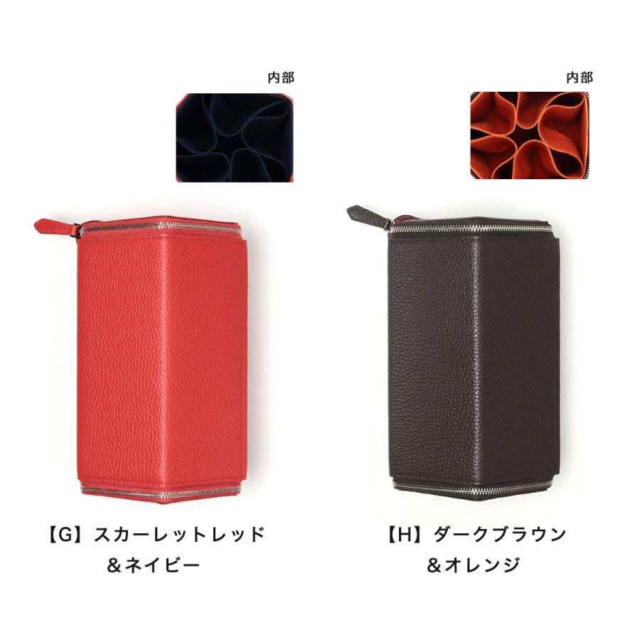 DIFFUSER ダークレッド メガネケース　新品未使用 DIFFUSER Tokyo 眼鏡ケース メガネケース 5本入り AC3014