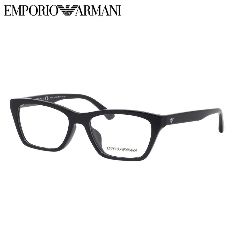EMPORIO ARMANI エンポリオアルマーニ EA3186F 5875 53 メガネ 黒縁 