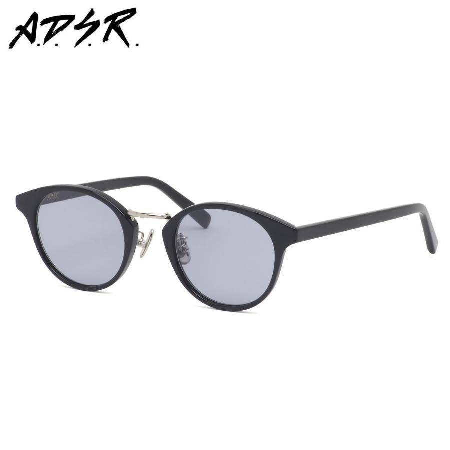 A.D.S.R. EDDIE 01B 46.5サイズ サングラス エーディーエスアール BKSI/LBL ADSR エディー フラットレンズ かっこい | A.D.S.R.