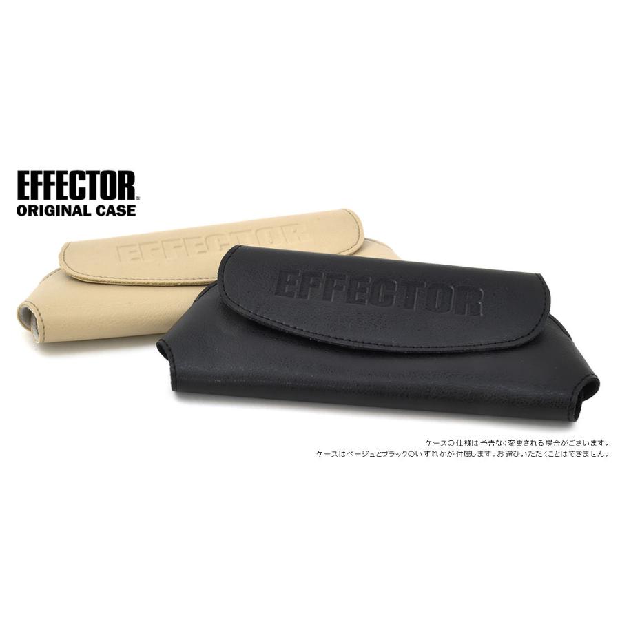 エフェクター メガネ 伊達メガネレンズ付 GM7 BKM 50 EFFECTOR ジー 