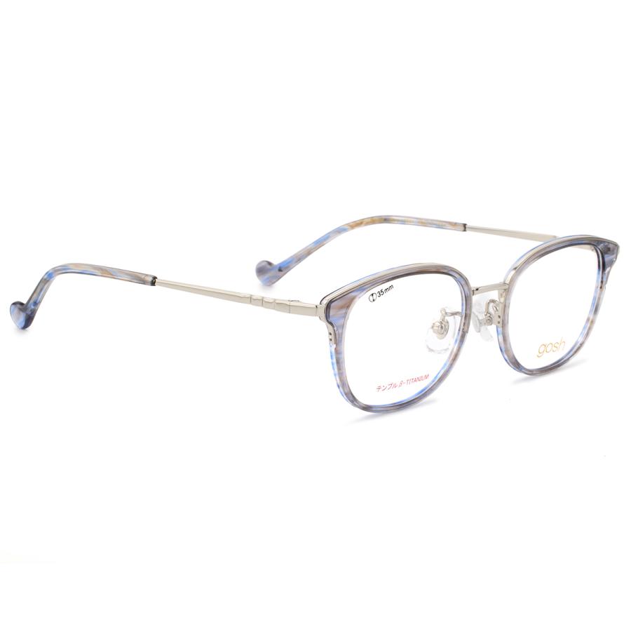 2【ご確認用ページになります】 ゴッシュ メガネ GOS-1051 C1 45 GOSH スモールサイズ gosh リム巻き