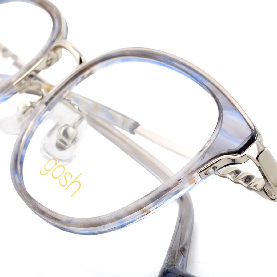 ゴッシュ メガネ GOS-1051 C1 45 GOSH スモールサイズ gosh リム巻き