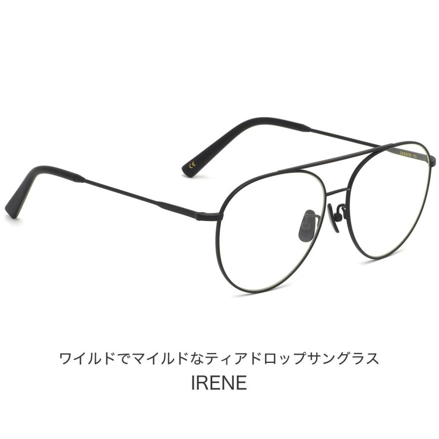 A.D.S.R. IRENE 01B 56サイズ エーディーエスアール ADSR サングラス