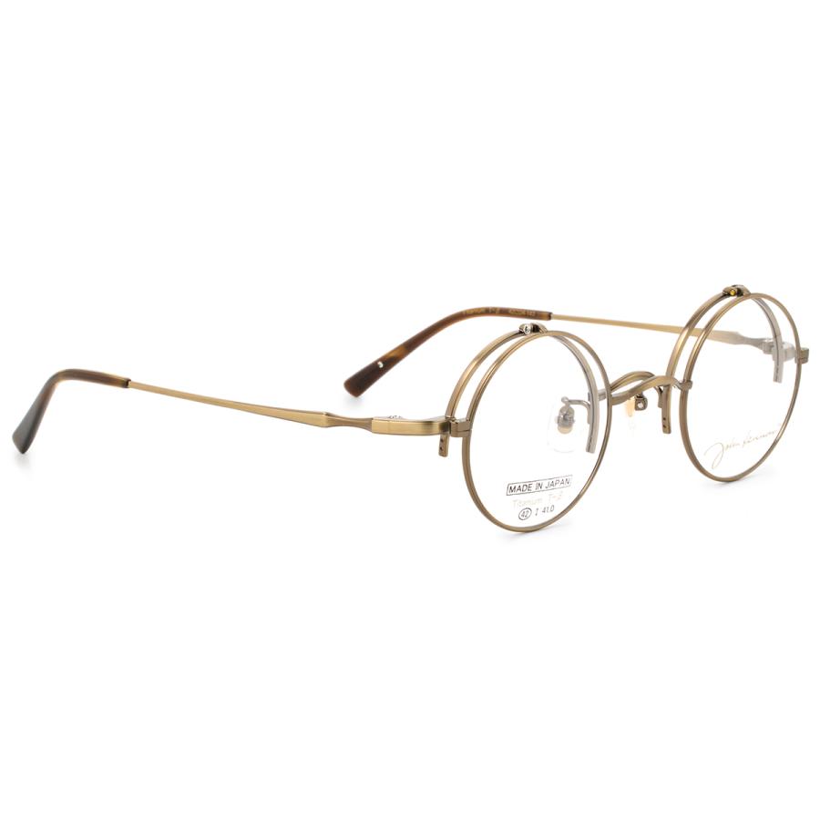 ジョンレノン メガネ JL-1133 3 42 John Lennon 跳ね上げ式 : メガネ
