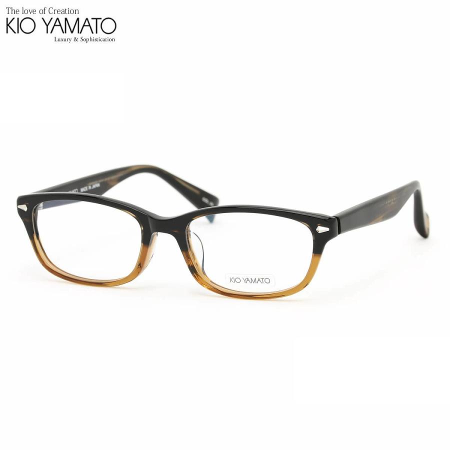 KIO YAMATO キオヤマト メガネ KP-J11M 04 52サイズ 日本製 バネ蝶番 KIOYAMATO