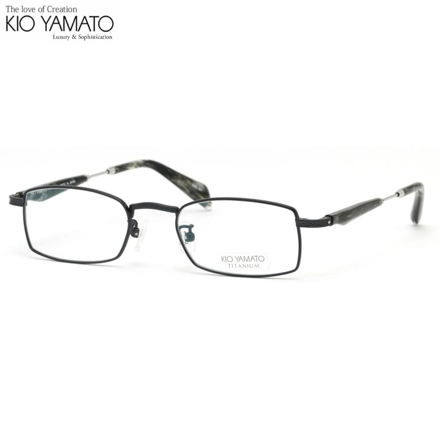 KIO YAMATO キオヤマト メガネ KT-437J 03 49サイズ ペンタゴン チタン