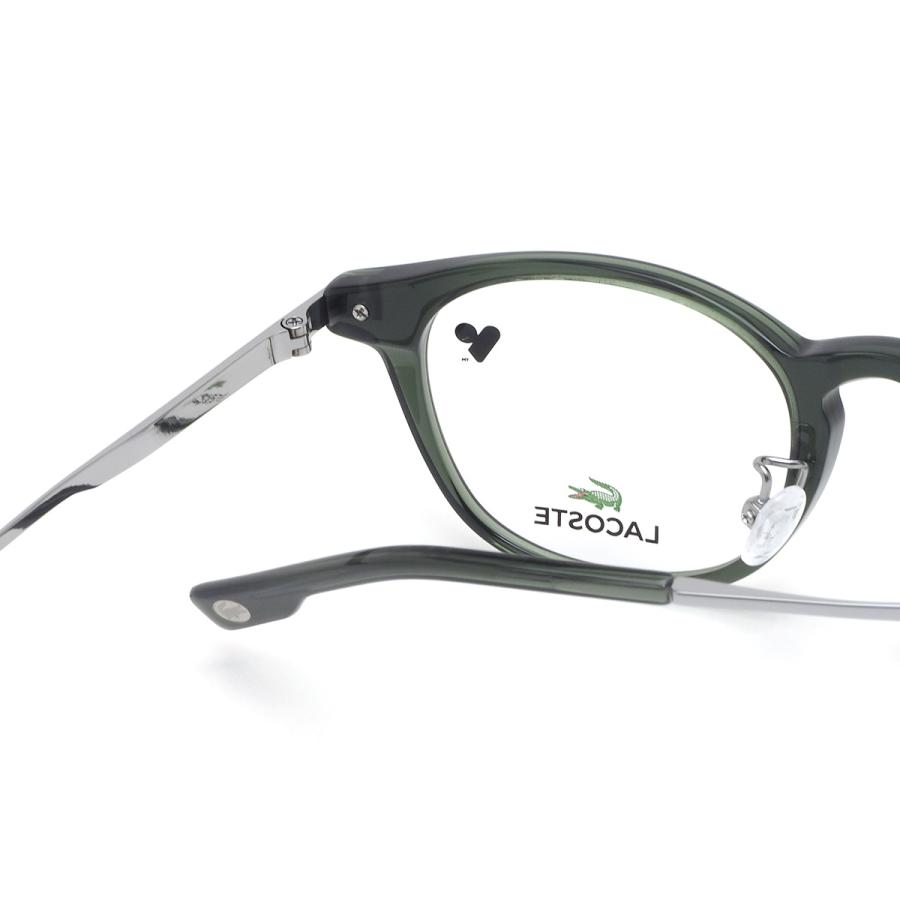 ラコステ メガネ L2957LB 300 48 LACOSTE ボスリントン βチタン_5