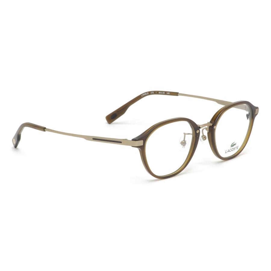 ラコステ メガネ L2958LB 275 48 LACOSTE クラウンパント βチタン_1
