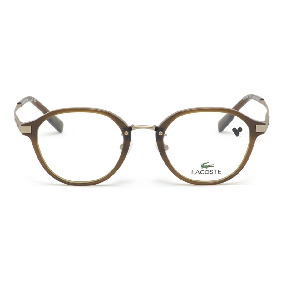 ラコステ メガネ L2958LB 275 48 LACOSTE クラウンパント βチタン_2