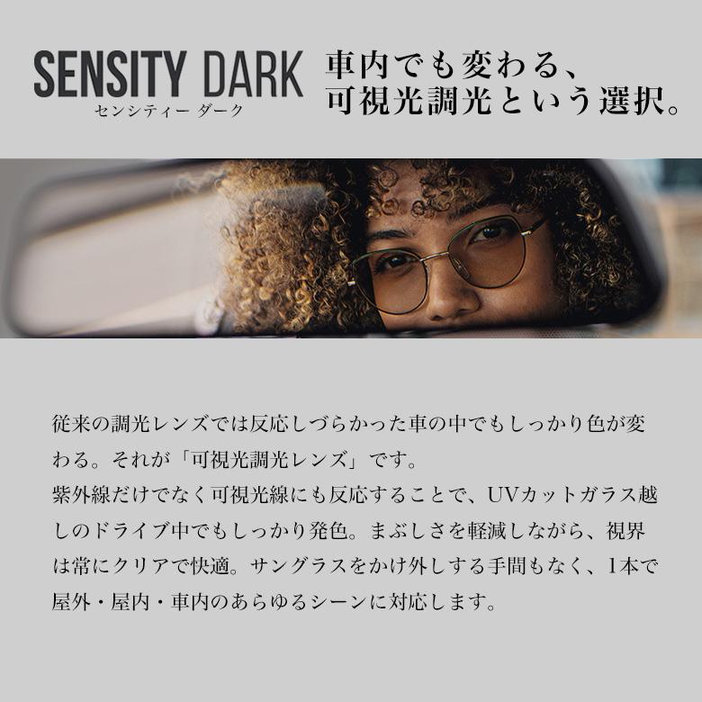 ランチェッティ LS-K11F 58/62サイズ センシティ2 センシティダーク 調光 サングラス 眼鏡 度付き 色が変わる 可視光調光 LANCETTI [OS] |  | 05