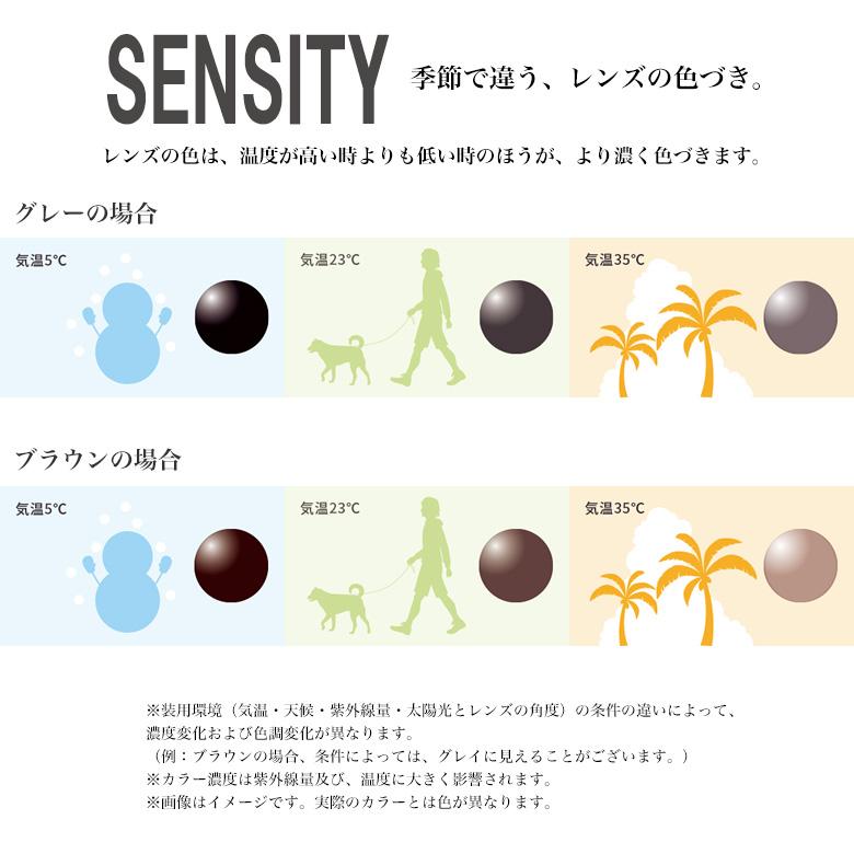ランチェッティ LS-K11F 58/62サイズ センシティ2 センシティダーク 調光 サングラス 眼鏡 度付き 色が変わる 可視光調光 LANCETTI [OS] |  | 08