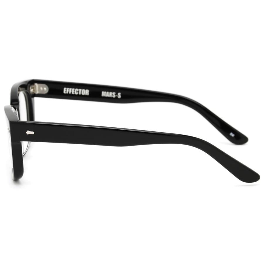 EFFECTOR（エフェクター） メガネ MARS-S BK 50サイズ マーズ エス UV