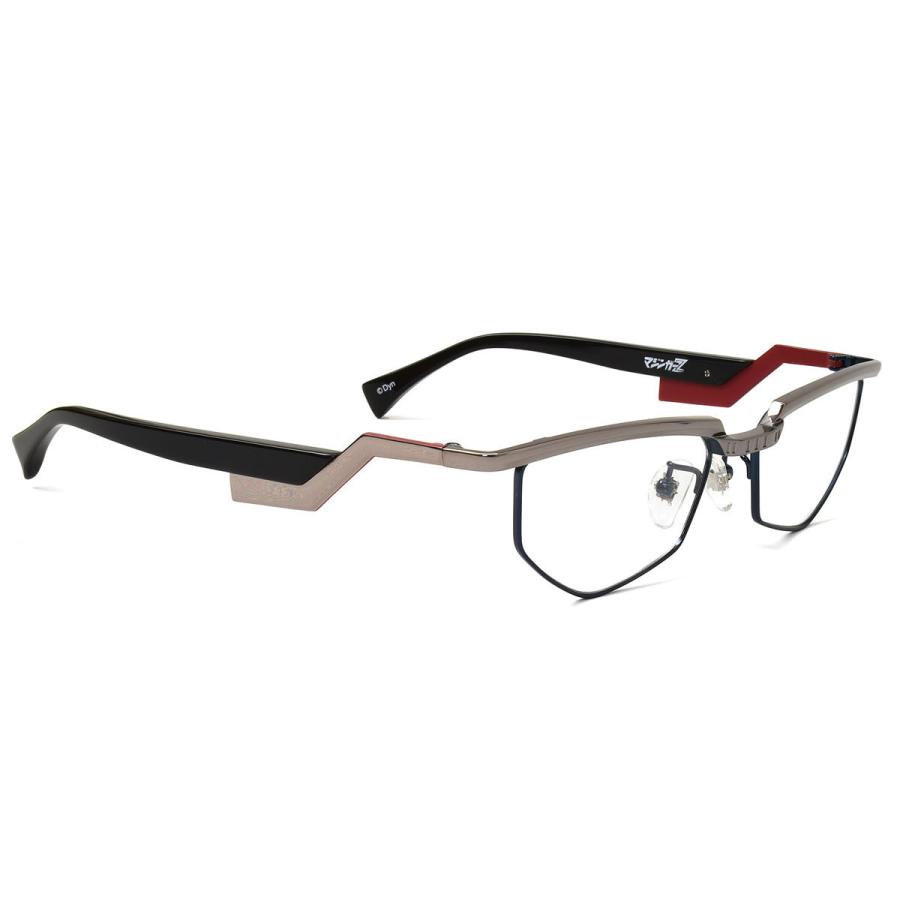 レスザンヒューマン メガネ MAZINGER Z SILVER 53 Less than