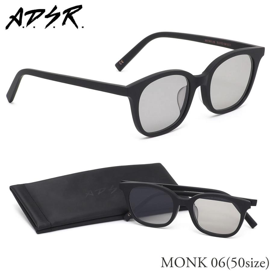 ADSR MONK06 マットブラック A.D.S.R MONK06 ADSR MONK サングラスマットブラック