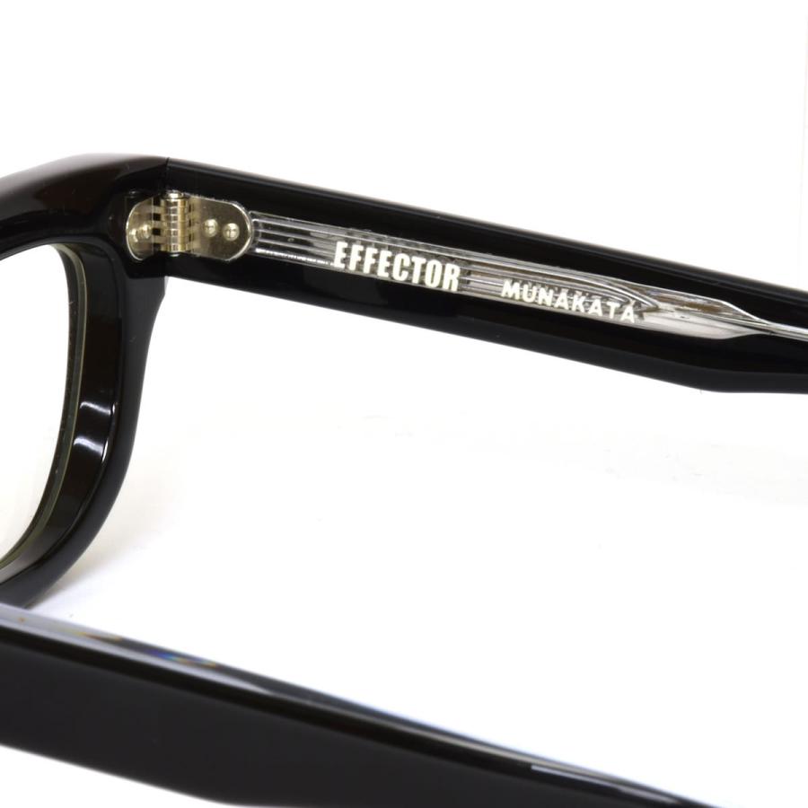 エフェクター メガネメガネ 紫外線カットレンズ付き MUNAKATA BK 47