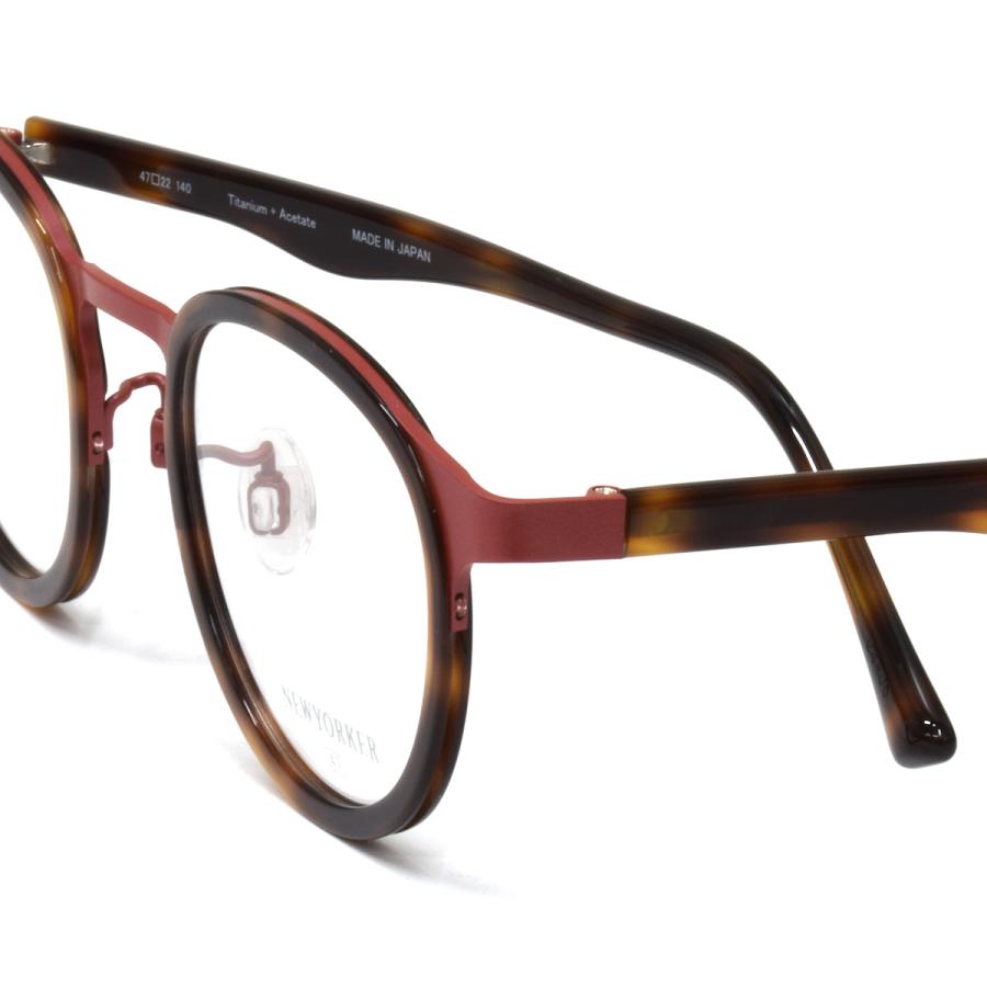 NEWYORKER（ニューヨーカー） メガネ N6287 REDS7 47 NEWYORKER