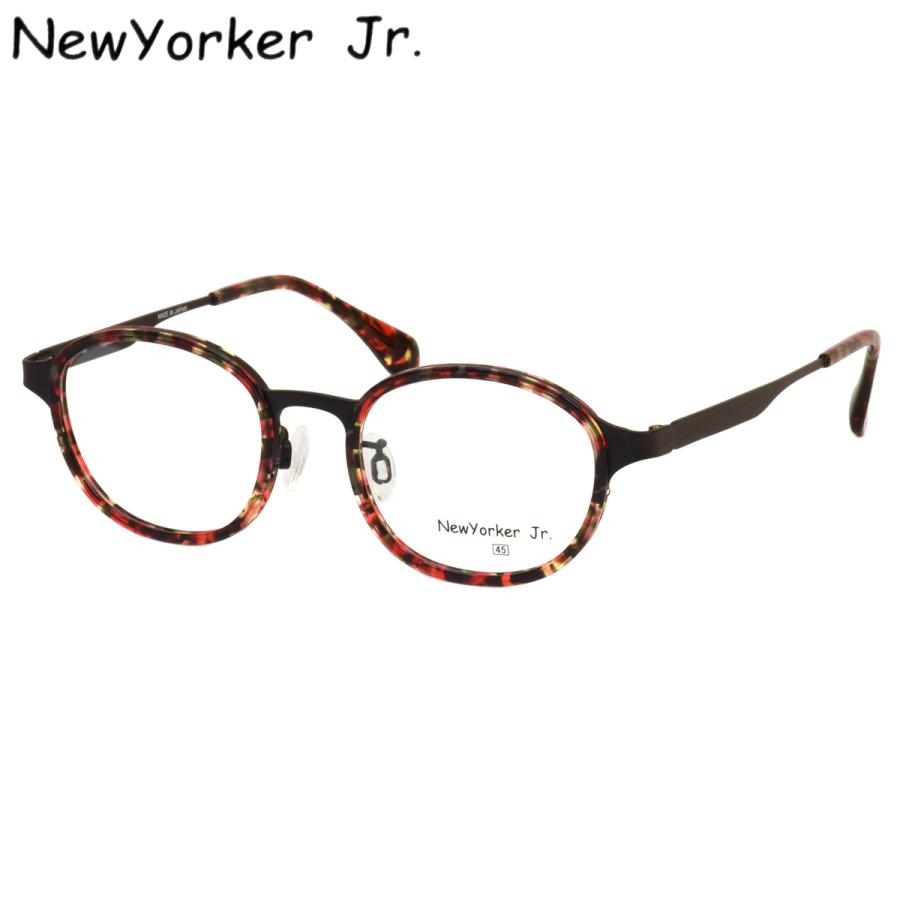 NEWYORKER（ニューヨーカー） キッズ用メガネ NewYorker Jr. NJ002 BKS