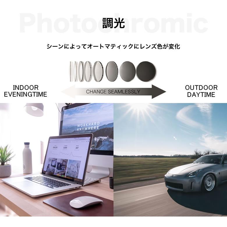 ニコン ライト3-BAS 1.60内面非球面 調光偏光レンズ NL3-BAS XTPG NIKON LITE3-BAS トランジションズエクストラアクティブポラライズド 度付き_6