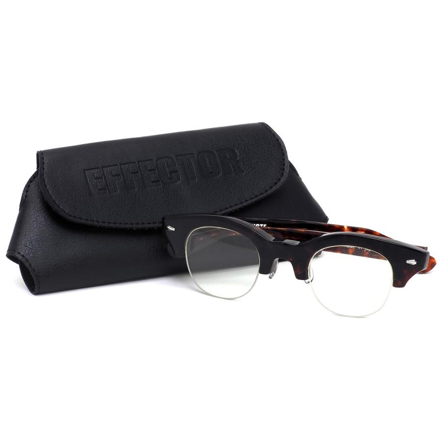 EFFECTOR エフェクター NOTE TUR 46サイズ メガネ UVカット仕様伊達 