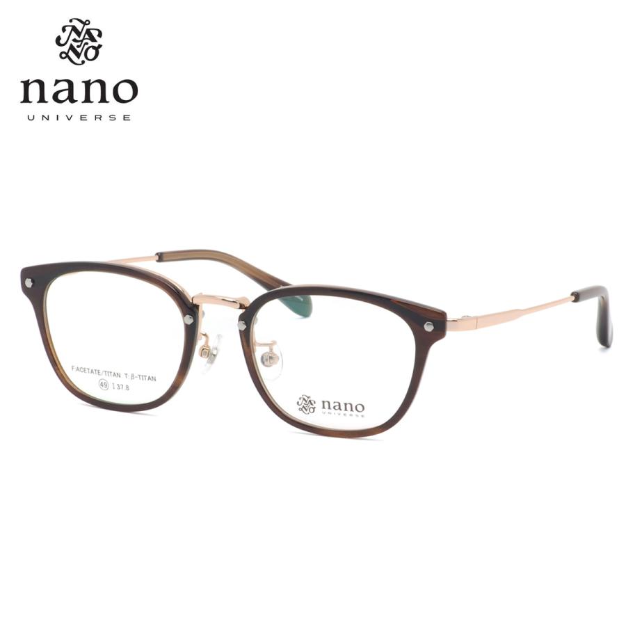 まる NANO universe（ナノ・ユニバース） NU-2039 2 49 メガネ βチタン
