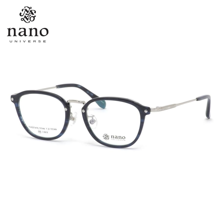 こう 專用 ナノ・ユニバース NU-2035 3 49 メガネ nano UNIVERSE ボスリントン β