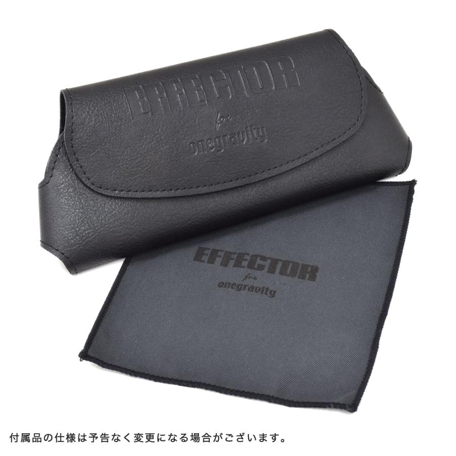 エフェクター サングラス ONEGRAVITY OCTAVER BKBA Silver/DGY 55 EFFECTOR ワングラビティ コラボ | EFFECTOR | 08