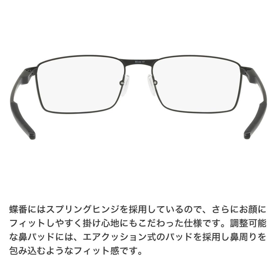 OAKLEY（オークリー） メガネ OX3227 01 57サイズ FULLER フラー