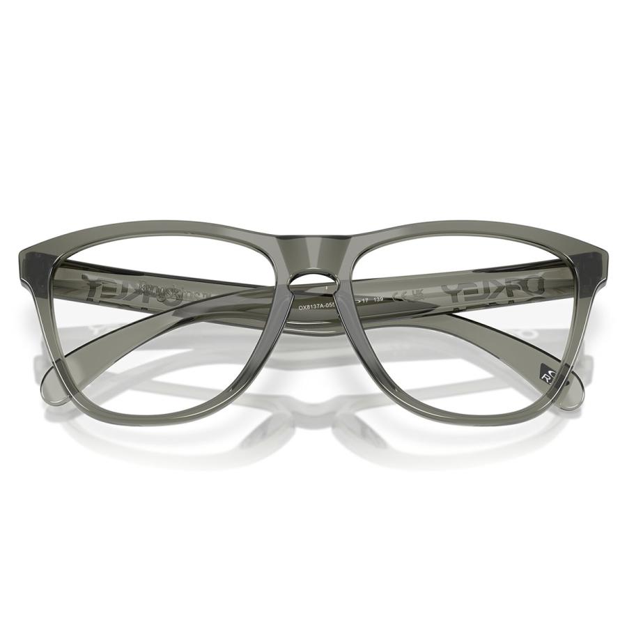 オークリーox8137A-05偏光ライトグレーサングラスFrogskins OAKLEY（オークリー） メガネ OX8137A 05 55 OAKLEY フロッグスキン