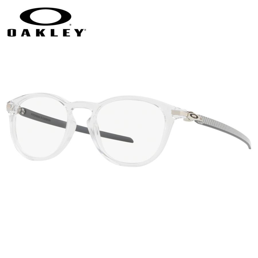 OAKLEY オークリー メガネ OX8149 03 50サイズ PITCHMAN R CARBON ピッチマンRカーボン オークレー Polished Clear