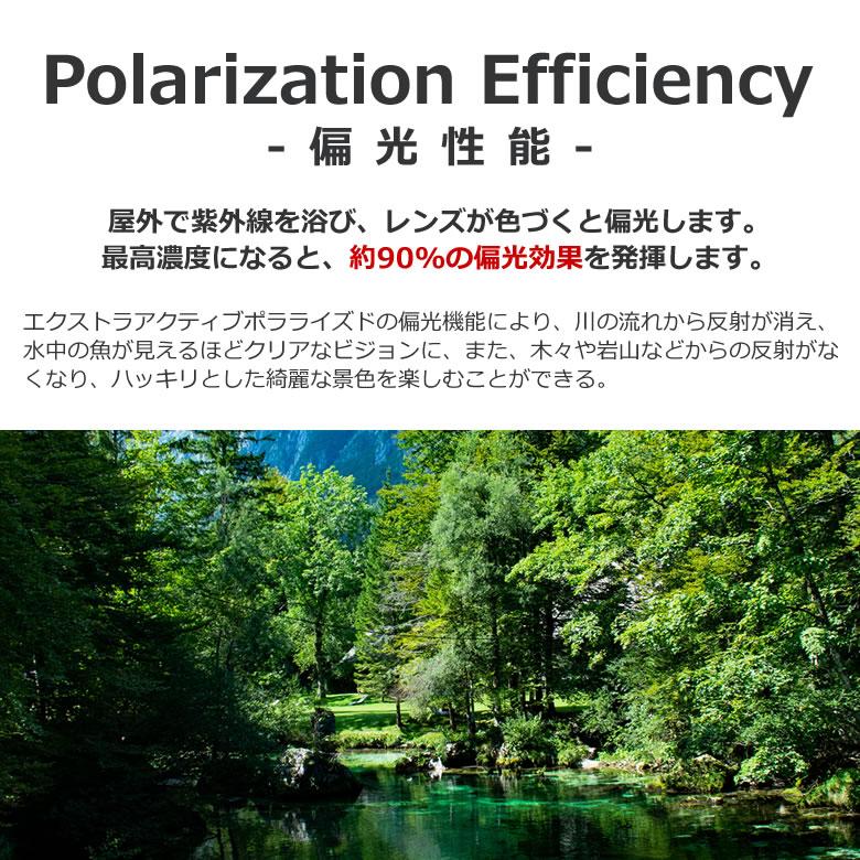 ポラロイド PLDCN0020/F 49サイズ トランジションズ エクストラアクティブ ポラライズド 調光 偏光 サングラス 度付き Polaroid[OS] |  | 04