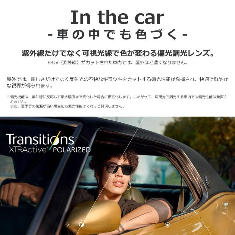 ポラロイド PLDCN0020/F 49サイズ トランジションズ エクストラアクティブ ポラライズド 調光 偏光 サングラス 度付き Polaroid[OS] |  | 05