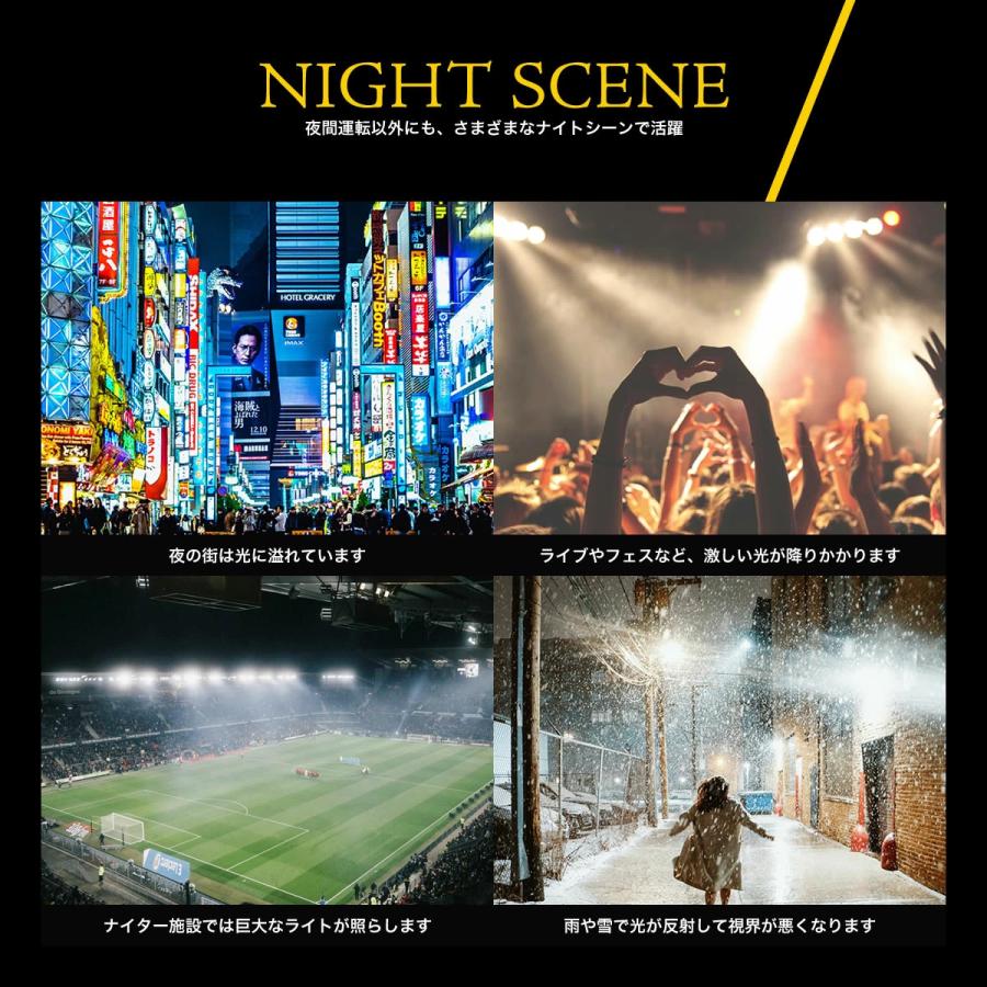 ポラロイド PLDCN0089/F 53サイズ ナイトビュー 夜間運転 LED対応 ドライブ 度付き ナイトビュー NIGHT VIEW サングラス ブルーライトカット Polaroid[OS] |  | 05