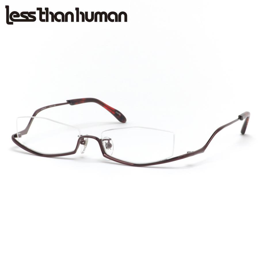 Less than human レスザンヒューマン po6po10 2101RD 55 メガネ 