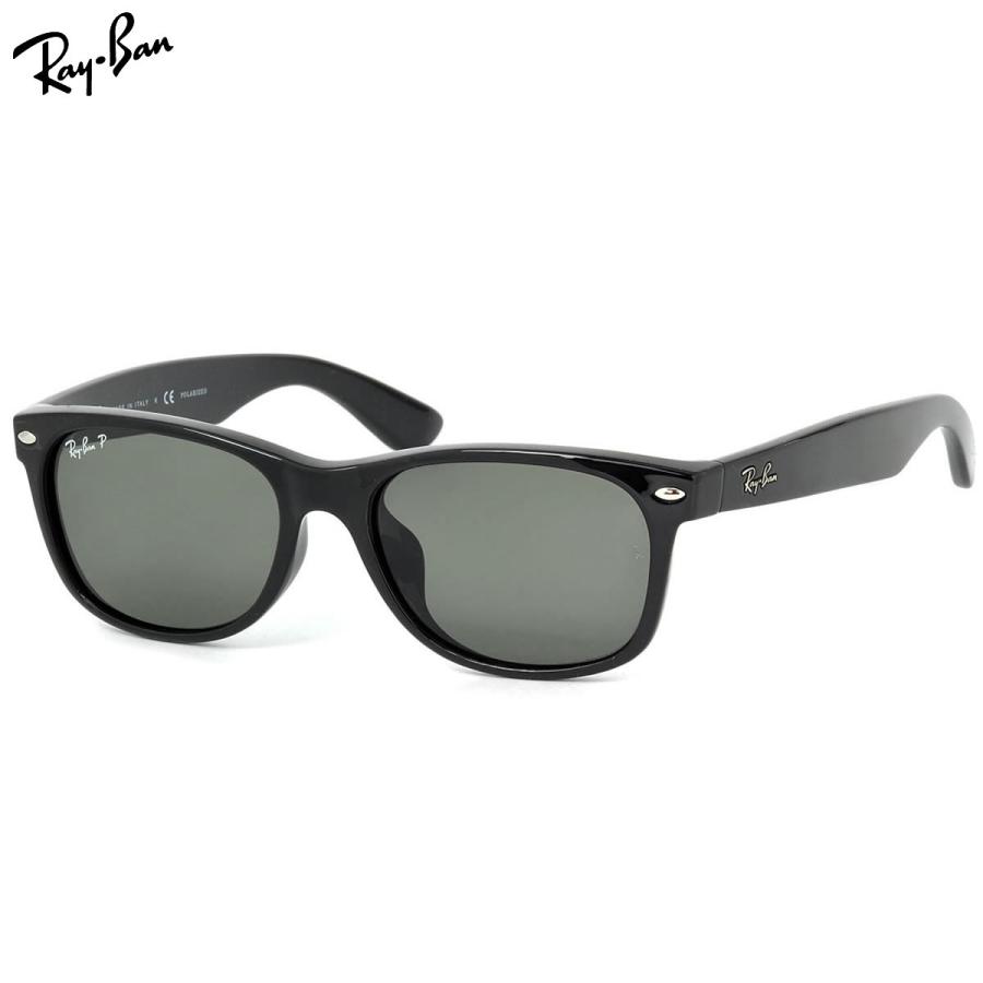 ★偏光★RB2132F-90158-55 ★新品未使用 レイバン ブラック Ray-Ban（レイバン） サングラス 偏光 ニューウェイファーラー RB2132F