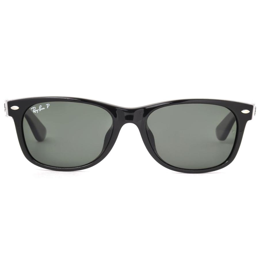 人気 レイバン RB2132-F NEW WAYFARER 901/58 偏光 NEW WAYFARER レイバン RayBan RB2132F 901/58 55mm 58mm ブラック