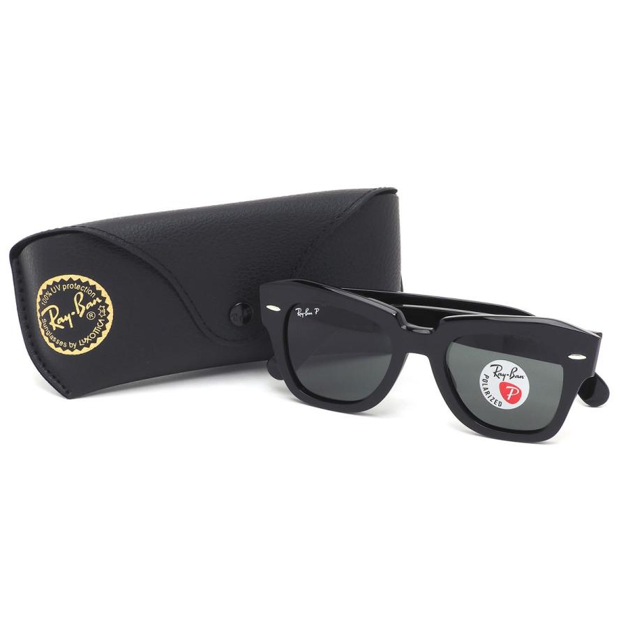 小物 Ray-Ban STATE STREET RB2186 901/58 49 Sunglasses Ray-Ban State street Black G-15 RB2186 901/58 49