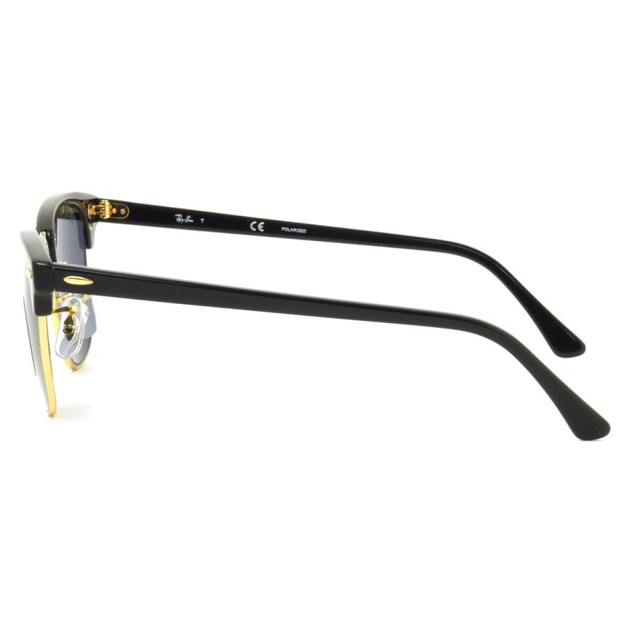 Ray-Ban レイバン サングラス RB3016 901/58 51サイズ RAYBAN CLUBMASTER 90158 サーモント ブロー 偏光レンズ 偏光サングラス ICONS アイコンの画像
