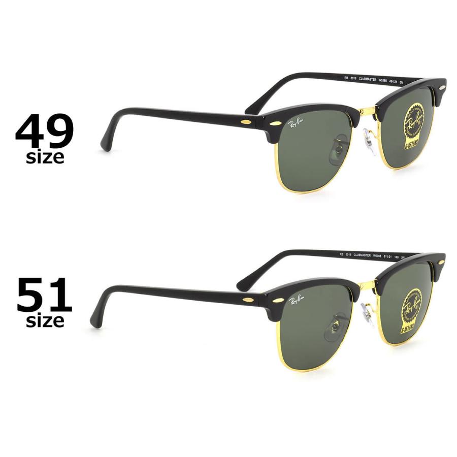 Ray-Ban（レイバン） サングラス クラブマスター RB3016 W0365 49