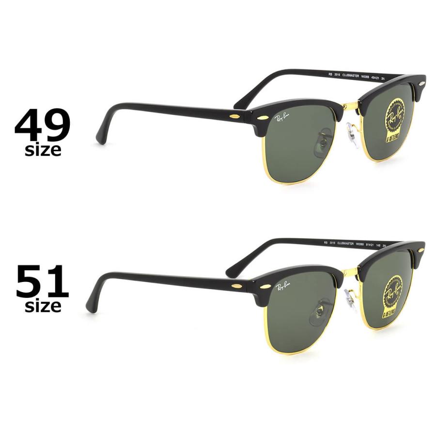 Ray-Ban レイバン サングラス クラブマスター RB3016 W0365 49サイズ