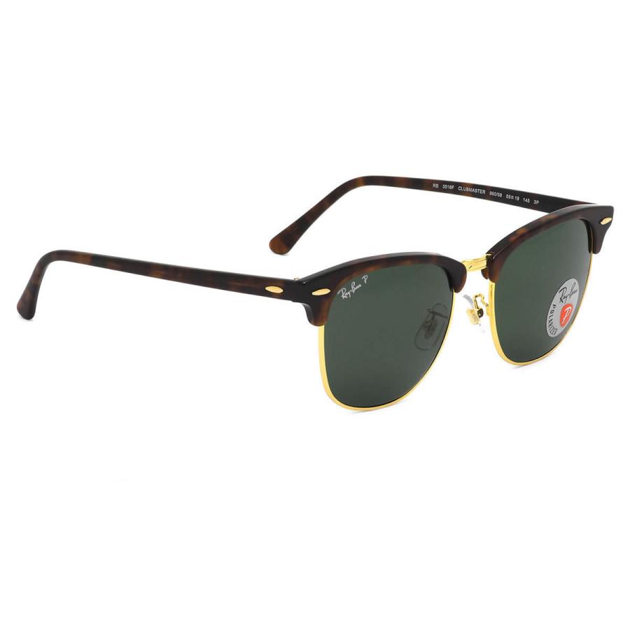 Ray-Ban レイバン サングラス RB3016F 990/58 55サイズ CLUBMASTER クラブマスター 99058 偏光レンズ 偏光サングラス フルフィット スクエア サーモントブローの画像