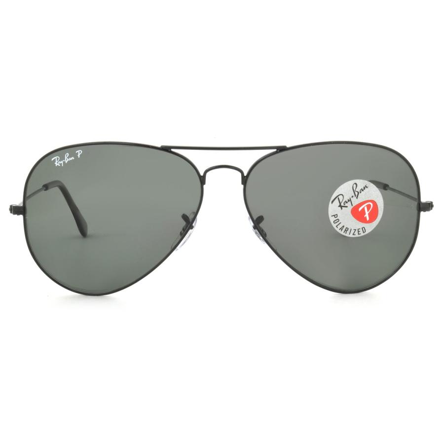 Ray-Ban レイバン サングラス RB3025 002/58 62サイズ AVIATOR LARGE METAL アビエーター ラージメタル ティアドロップ 偏光レンズ 偏光サングラスの画像