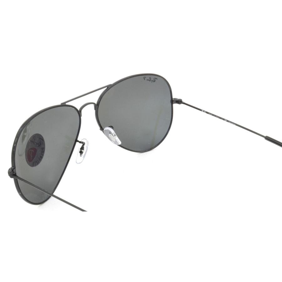 Ray-Ban レイバン サングラス RB3025 002/58 62サイズ AVIATOR LARGE METAL アビエーター ラージメタル ティアドロップ 偏光レンズ 偏光サングラスの画像