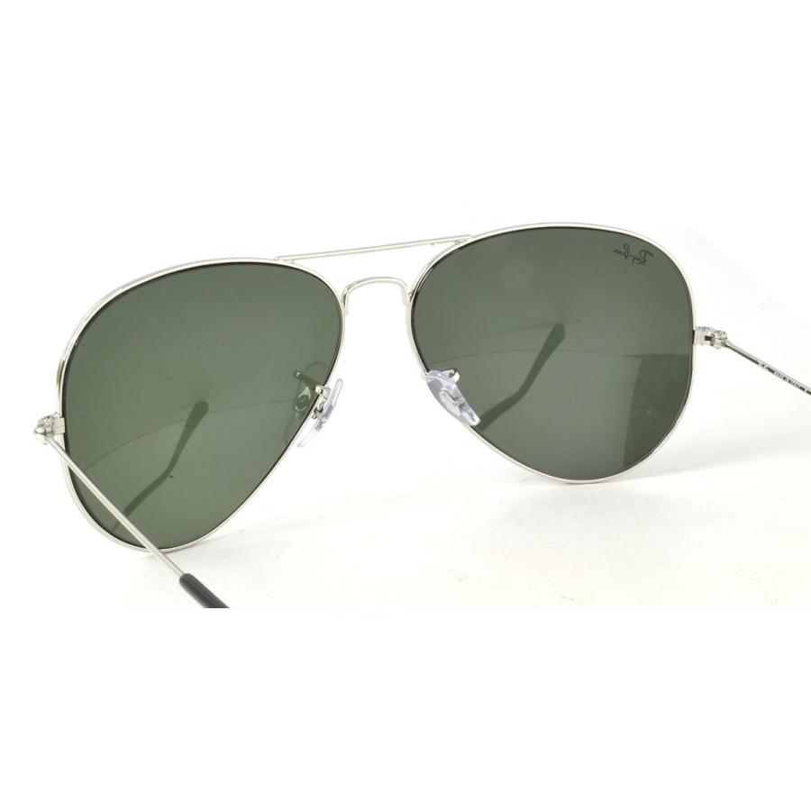 Ray-Ban レイバン サングラス RB3025 003/40 62サイズ AVIATOR LARGE METAL アビエーター ラージメタル ティアドロップ ミラー FLASH LENSESの画像
